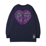 Men Long Sleeve Shirt High Street Sweater Coat Hiphop Long Sleeve T-shirt Autumn