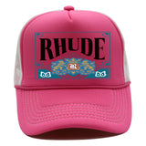 Rhude Hat Shade Mesh Cap Casual Baseball Cap Couple