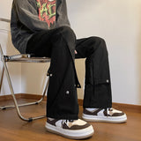Men Sweatpants Overalls Men's Spring Loose Casual Design Sense