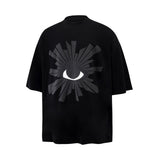 House Of Errors T-Shirt Eye of Truth Classic 3D Printed Eyes Short Sleeve Loose Vintage