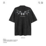 American vintage street T-shirt men's loose cotton
