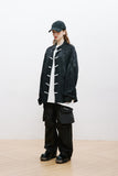 Unisex Jacket Autumn Buckle New Chinese Shirt Women's Clothing