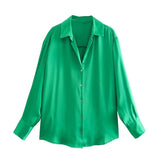 Women T-Shirt Summer Shirt Loose Long Sleeve Top