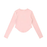 Women Long Sleeve T-Shirt Short T-shirt Women's Street round Neck Fashion Brand Casual Spring and Autumn
