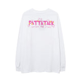 Men Long Sleeve Shirt Fashion Brand Kitten Print Oversize Couple Long Sleeve T-shirt Loose Men and Women