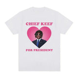 Chief Keef T Shirt Rapper Chef Keef für Präsident Drucken T-Shirt