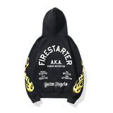 Palm Angle Hoodie Palm Angels Flame Skull Letter Hooded Sweater Men's and Women's Hoodies Coat