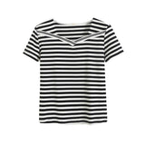 Women T-Shirt Women's Summer T-shirt Design Short-Sleeved T-shirt Bottoming Shirt Top