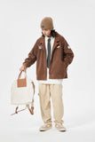 Unisex Jacket Autumn Corduroy Coat Women's Clothing