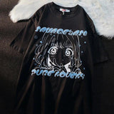 Oversized T Shirts Kawaii Y2k Anime Women's T Shirt Girl Pri