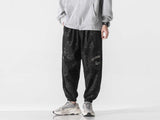 Unisex Pants Fall Contrast Color Ankle Banded Slacks