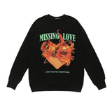 Men Long Sleeve Shirt Men and Women Hiphop Couple Hip Hop Retro Ins Top