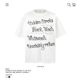 American vintage street T-shirt retro men's loose casual top