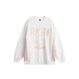 Unisex Hoodie Street Retro round Neck Sweater Men's and Women's Tops Coat