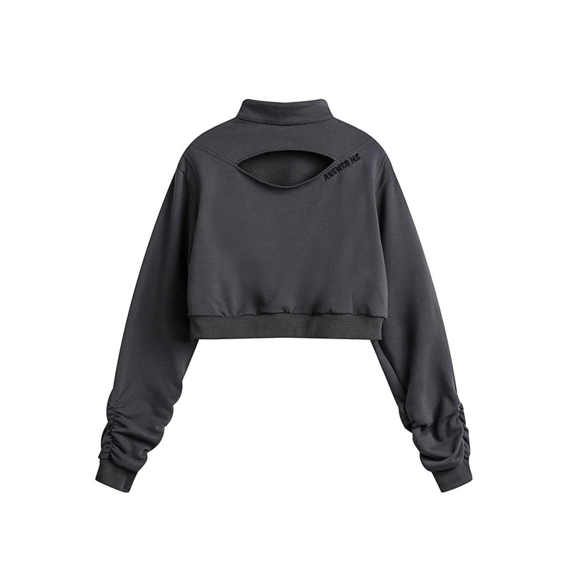 Unisex Sweatshirt Autumn Short Sweatshirt
