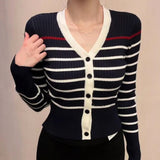 Women Long Sleeve Shirt V-neck Sweater Slim Long Sleeve Top Female