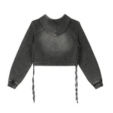 Women Hoodie Hooded Sweater with Short Hoodie for Girls Trendy Casual
