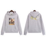 Denim Tears Hoodie oil painting alphabet print hoodie sweater