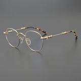 CHH Chrome Hearts Glasses Vintage Art Round Myopia Glasses Frame
