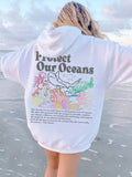 Korean version ins sweater women's loose hooded top shirt jacket