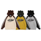 Men Hoodie Hooded Sweater Boys Letter Hoodie Loose Casual Spring and Autumn