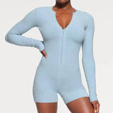 Women Jumpsuit Winter Long Sleeve Knitted Sweater Jumpsuit