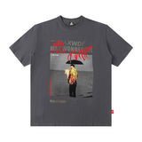 Men T Shirt Short-Sleeved T-shirt Men's Hiphop Couple Summer
