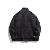 Unisex Jacket Autumn Plaid Lined Hooded Coat Women's Clothing