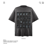 American vintage street T-shirt men's loose cotton