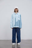 Unisex Jacket Autumn Leisure Twill Lamp Wick Jacket Women's Clothing