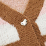 Women Sweater Cardigan Women's Autumn and Winter Loose Love Sweater