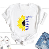 Ukraine Sunflower T-shirt Vintage Ukrainian Lovers Print