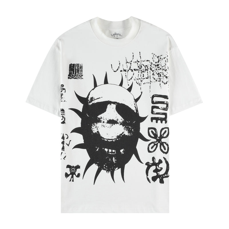 Travis Scott T-Shirt TRAVIS SCOTT CACTUS JACK Loose Crew Neck Short Sleeve