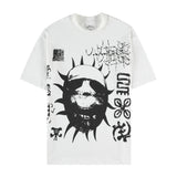 Travis Scott T-Shirt TRAVIS SCOTT CACTUS JACK Loose Crew Neck Short Sleeve