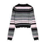 Women Sweater Short Sweater Women's Autumn Leisure Embroidered Sweater