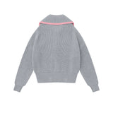 Women Sweater Girls' Autumn Loose Casual Long Sleeves Sweater Coat