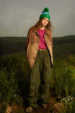 Unisex Jacket Autumn Vintage Hanging Dyed Coat Women's Clothing