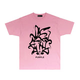 Purple Brand T Shirt Short Sleeve T-shirt Blouse