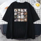 Printed T-Shirt Women's Summer Short Sleeve Loose Hip Hop Street T-Shirt Women