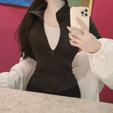 Women Long Sleeve Shirt Casual Hooded Sports Top Zipper Coat