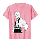 Classic Photo Sanemi Demon Anime Premium Cotton