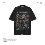 American vintage street T-shirt pure cotton men and women loose
