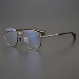 CHH Chrome Hearts Glasses Japanese handmade retro square myopia glasses frame