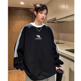 Men Hoodie Sweater Men's Autumn Retro Fashion Brand Loose Sports and Leisure without Hat