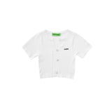 Women Sweater Short Sleeve Knitwear T-shirt Slim-Fit Crop-Top