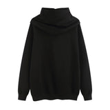 Men Hoodie Hooded Sweater Men's Autumn Loose Embroidered Long-Sleeved Hoodie