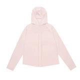 Women Sun Protection Shirt Loose Sunscreen Clothes Girls Summer Casual Hooded Cardigan Long Sleeve