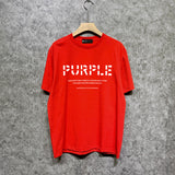 Purple Brand T Shirt Short Sleeve T-shirt Blouse