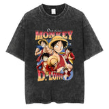 Mens Vintage T Shirt Streetwear Harajuku Japan