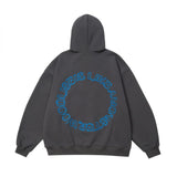 Men Hoodie Eyes Embroidered Hoodie Men